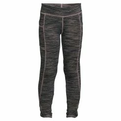 Girls 2-18 Lands' End Twist Hem Active Leggings -Sleep On It Sales Shop 5495335 Charcoal Space Dye