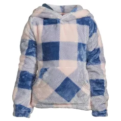 Girls 2-16 Lands' End Fuzzy Sweatshirt in Regular & Plus