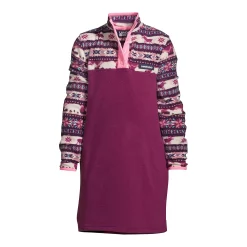 Girls 2-16 Lands' End T100 Fleece Dress in Regular & Plus