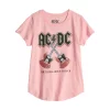 Girls 7-16 AC/DC Graphic Tee