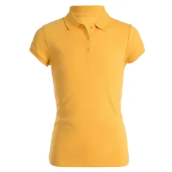 Girls 4-16 IZOD Picot Polo in Regular & Plus Size -Sleep On It Sales Shop 5523603 Gold