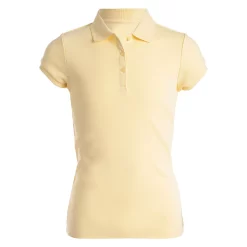 Girls 4-16 IZOD Picot Polo in Regular & Plus Size -Sleep On It Sales Shop 5523603 Light Yellow