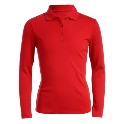 Girls 4-16 IZOD Picot Polo in Regular & Plus Size -Sleep On It Sales Shop 5523606 Red