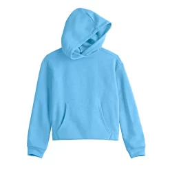 Girls 7-16 Tek Gear® Ultrasoft Fleece Hoodie in Regular & Plus -Sleep On It Sales Shop 5541636 New Periwinkle
