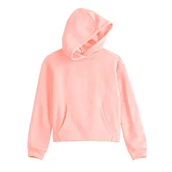 Girls 7-16 Tek Gear® Ultrasoft Fleece Hoodie in Regular & Plus -Sleep On It Sales Shop 5541636 Pinktini