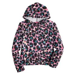 Girls 7-16 Tek Gear® Soft Tek Hoodie Tee in Regular & Plus -Sleep On It Sales Shop 5553609 Black Flowers