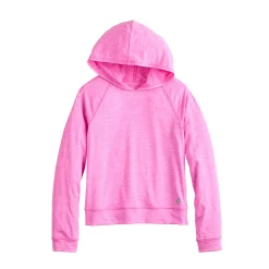Girls 7-16 Tek Gear® Soft Tek Hoodie Tee in Regular & Plus -Sleep On It Sales Shop 5553609 Pink Trillion