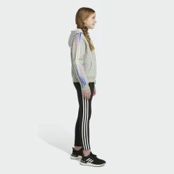 Girls 7-16 adidas Multi 3-Stripes Fleece Hoodie 15 Girls 7-16 adidas Multi 3-Stripes Fleece Hoodie -Sleep On It Sales Shop 5561641 ALT3