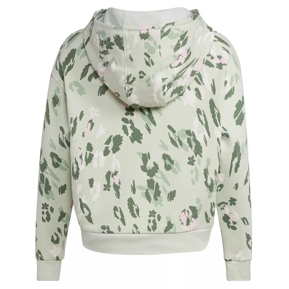 Girls 7-16 adidas Printed Fleece Hoodie 4 Girls 7-16 adidas Printed Fleece Hoodie - Image 4