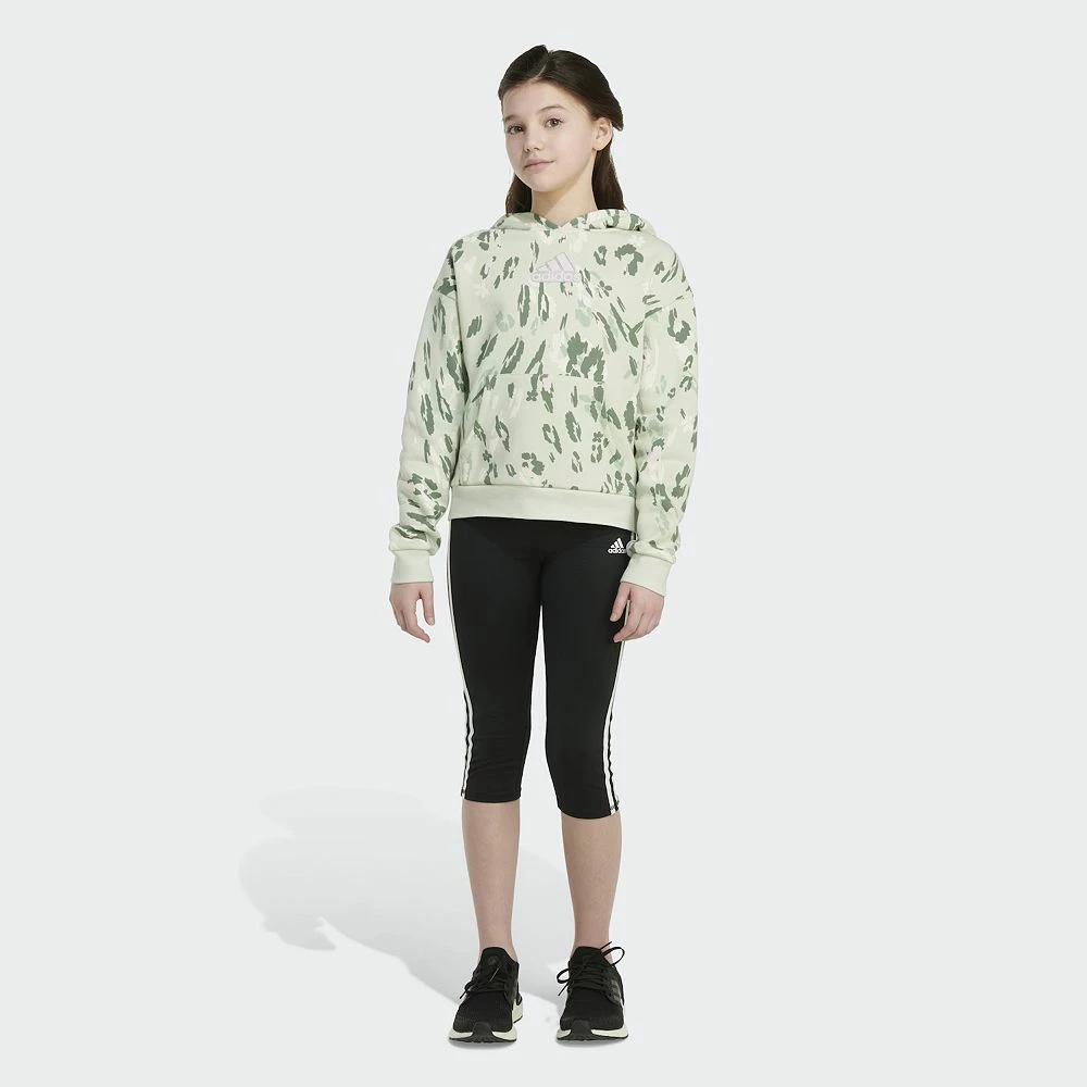 Girls 7-16 adidas Printed Fleece Hoodie 5 Girls 7-16 adidas Printed Fleece Hoodie - Image 5