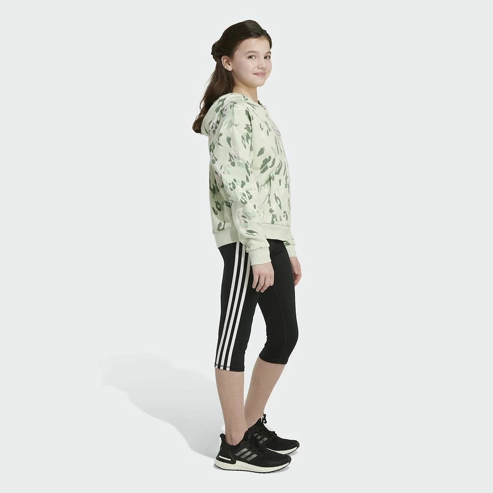 Girls 7-16 adidas Printed Fleece Hoodie 7 Girls 7-16 adidas Printed Fleece Hoodie - Image 7