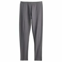 Girls 6-20 SO® Favorite Midrise Leggings in Regular & Plus -Sleep On It Sales Shop 5574256 Gray Haze