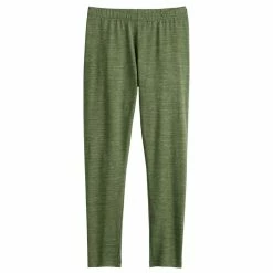 Girls 6-20 SO® Favorite Midrise Leggings in Regular & Plus -Sleep On It Sales Shop 5574256 Olive Texture