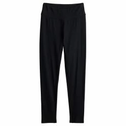 Girls 6-20 SO® Favorite High Rise Leggings in Regular & Plus -Sleep On It Sales Shop 5574257 Black
