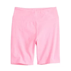 Girls 6-20 SO® High Rise Bike Shorts in Regular & Plus Size -Sleep On It Sales Shop 5579241 Pink