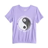 Girls 6-20 SO® Elastic Hem Graphic Tee in Regular & Plus Size