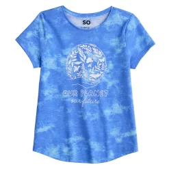 Girls 7-16 SO® Graphic Tee in Regular & Plus -Sleep On It Sales Shop 5583951 Plant Flowers