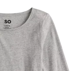 Girls 6-20 SO® Adaptive Sensory Solid Core Tee in Regular & Plus Size -Sleep On It Sales Shop 5584388 ALT