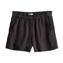 Girls 6-20 SO® Paperbag Waist Pull-On Shorts