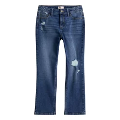 Girls 6-20 SO® Favorite Straight Leg Ankle Jeans in Regular & Plus