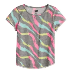 Girls 6-20 SO® Adaptive Sensory Printed Tee