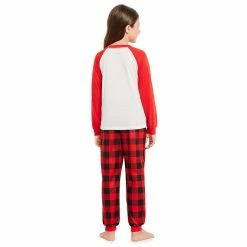 Girls 4-18 Jammies For Your Families® Beary Cool "Cute Bear" Pajama Set by Cuddl Duds® -Sleep On It Sales Shop 5617464 ALT2