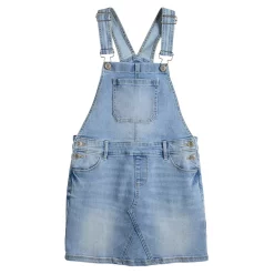 Girls 6-20 SO® Denim Raw Hem Skirtall in Regular & Plus Size -Sleep On It Sales Shop 5619313 Light Wash