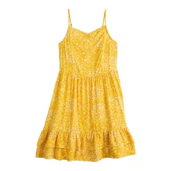 Girls 6-20 SO® Cinch Front Tank Dress in Regular & Plus Size