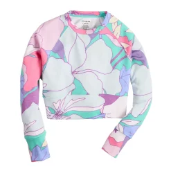 Girls 7-16 Tek Gear Stretch Fleece Cropped Crew Sweatshirt in Regular & Plus 11 Girls 7-16 Tek Gear Stretch Fleece Cropped Crew Sweatshirt in Regular & Plus -Sleep On It Sales Shop 5677670 Aqua Exploded Floral