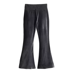 Girls 7-16 SO Cozy Corded Velour Flare Pant in Regular & Plus Size -Sleep On It Sales Shop 5745784 ALT