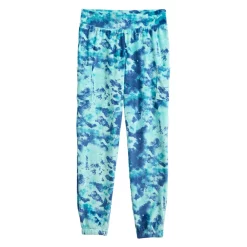 Girls 7-16 SO® Cozy Velour Jogger Pants in Regular & Plus Size -Sleep On It Sales Shop 5748496 Turquoise Dye