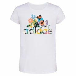 Girls 7-16 adidas Essential Tee in Regular & Plus -Sleep On It Sales Shop 5797230 White Multi