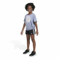 Girls 7-16 adidas Loose Tie Front Tee -Sleep On It Sales Shop 5798009 ALT2