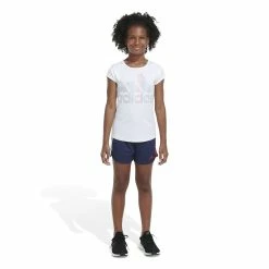 Girls 7-16 adidas Gradient 3S Mesh Pacer Shorts in Regular & Plus Size -Sleep On It Sales Shop 5798083 ALT4