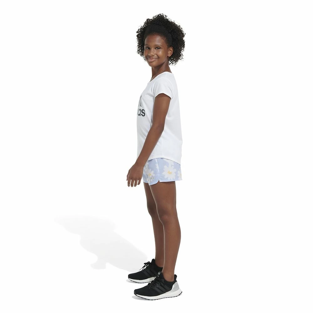 Girls 7-16 adidas Pacer Woven Short 9 Girls 7-16 adidas Pacer Woven Short - Image 9
