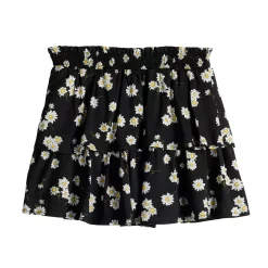 Girls 6-20 SO® Smocked Tiered Scooter in Regular & Plus Sizes -Sleep On It Sales Shop 5811114 ALT