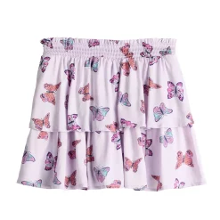 Girls 6-20 SO® Smocked Tiered Scooter in Regular & Plus Sizes