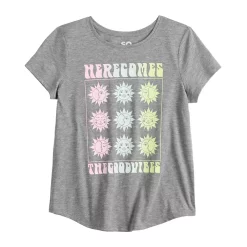 Girls 6-20 SO® Graphic Tee in Regular & Plus Size -Sleep On It Sales Shop 5817878 Good Vibes