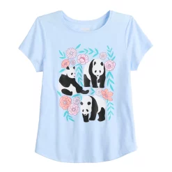 Girls 6-20 SO® Graphic Tee in Regular & Plus Size -Sleep On It Sales Shop 5817878 Pandas