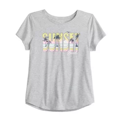 Girls 6-20 SO® Graphic Tee in Regular & Plus Size -Sleep On It Sales Shop 5817878 Sunset