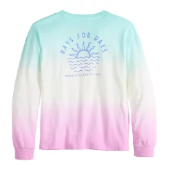 Girls 6-20 SO® Oversized Long-Sleeve Tee in Regular & Plus -Sleep On It Sales Shop 5818191 ALT2