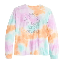 Girls 6-20 SO® Oversized Long-Sleeve Tee in Regular & Plus -Sleep On It Sales Shop 5818191 ALT3
