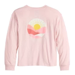 Girls 6-20 SO® Oversized Long-Sleeve Tee in Regular & Plus -Sleep On It Sales Shop 5818191 ALT4