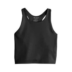Girls 7-20 Tek Gear® Performance Longline Bra Tank Top in Regular & Plus -Sleep On It Sales Shop 5831554 Mineral Black