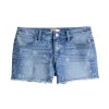 Girls 6-20 SO® Midrise Denim Shortie Shorts in Regular & Plus Size