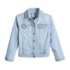 Girls 6-20 SO® Relaxed Denim Jean Jacket in Regular & Plus