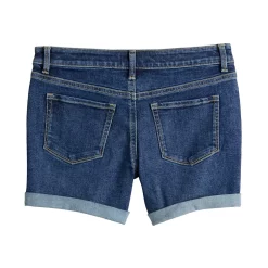 Girls 6-20 SO® Denim Midi Shorts in Regular & Plus Size -Sleep On It Sales Shop 5842142 ALT