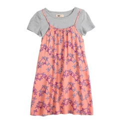 Girls 6-20 SO® Favorite Slip Dress & Tee in Regular & Plus Size