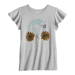 Girls 6-20 SO® Ruffle Sleeve Flip Sequin Graphic Tee in Regular & Plus Size -Sleep On It Sales Shop 5848052 ALT2