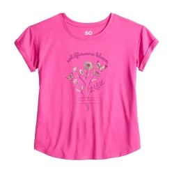 Girls 6-20 SO® Graphic Tee in Regular & Plus Size